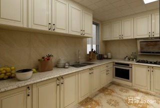 150平欧式风格四居装修厨房设计图