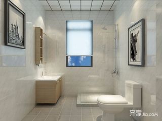 美式风格二居室卫生间装修效果图