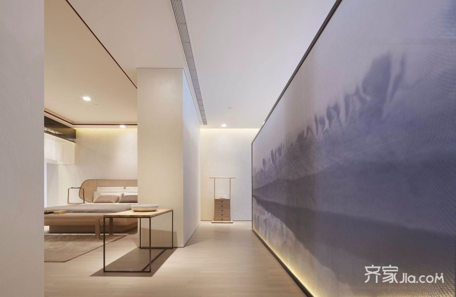 新中式风格装修走廊设计图