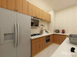 125平现代简约两居厨房装修效果图