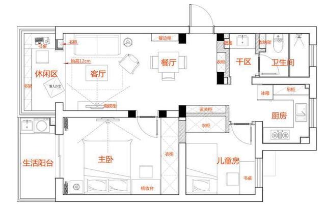 同样的户型，隔壁福州邻居家比我美十倍！原来是偷偷做了户型改造