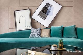 三居室欧式风格家沙发图片