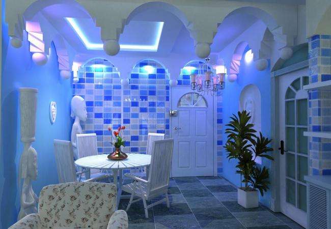 说起地中海餐厅，你们会想到哪种设计？