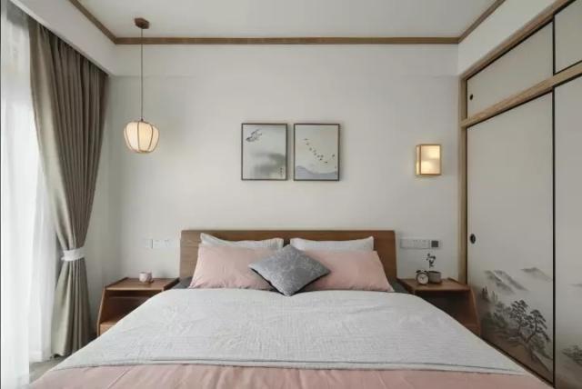 宁德105㎡的日式风格，这样装修真高级，卧室的装修第一次见！