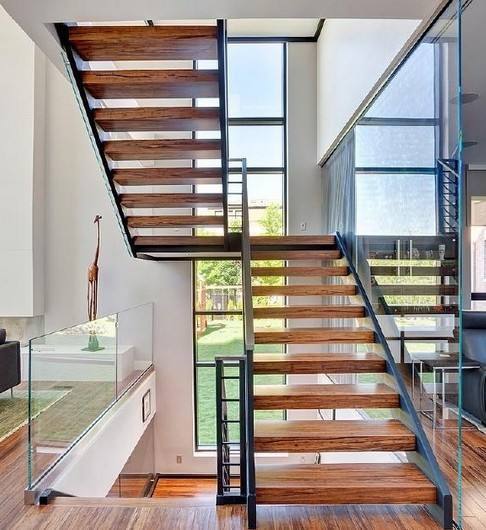 室内楼梯踏步尺寸规范 室内楼梯设计效果图