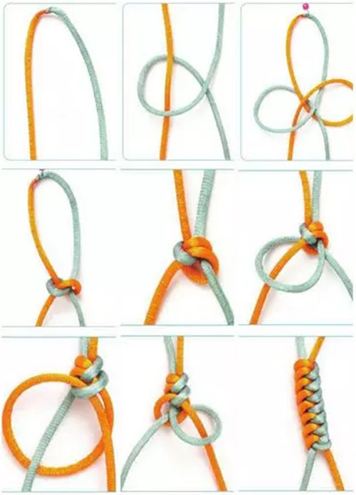 佛珠手串简单打结方法图片