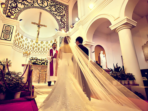 教堂婚礼流程提前带你了解西式婚礼