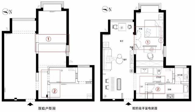 广州致家装饰越秀区装修80北欧风婚房，原木、绿植、阳光，温馨又惊艳！