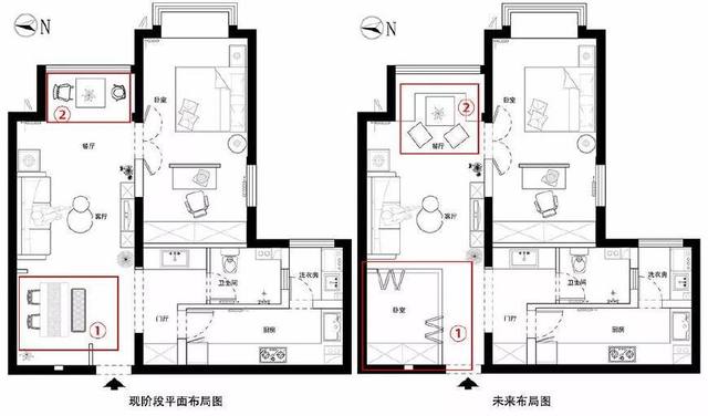 广州致家装饰越秀区装修80北欧风婚房，原木、绿植、阳光，温馨又惊艳！