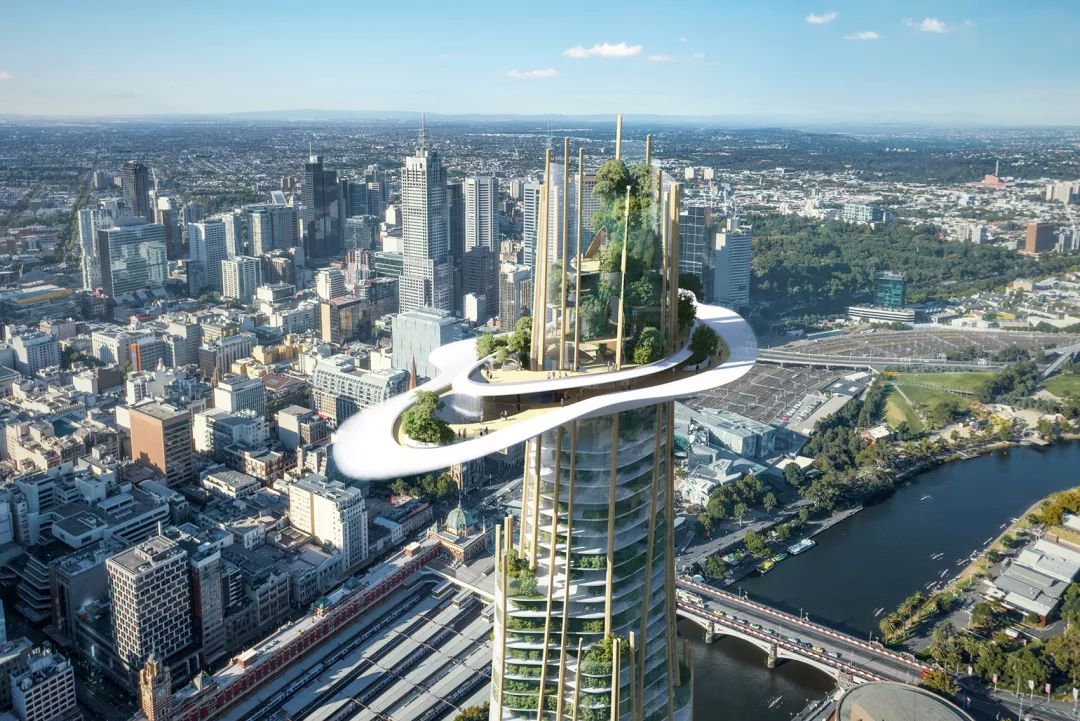 超高层建筑墨尔本未来独一无二的城市地标
