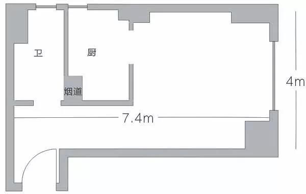 广州越秀装修致家装饰 <wbr>30m²Loft小公寓，一个空间被极致利用的好设计！