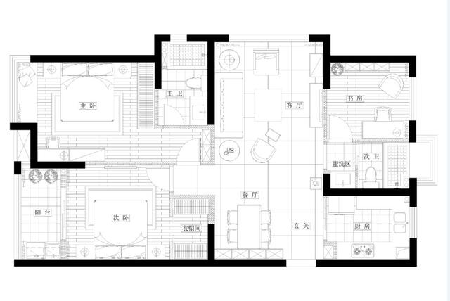 108m²清简北欧风三居，自然宁静中享受生活的小美好