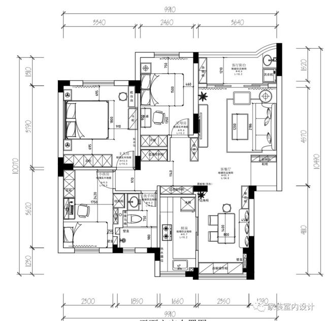 96㎡温馨雅致北欧风三居，收纳型过道，实用美观兼具！