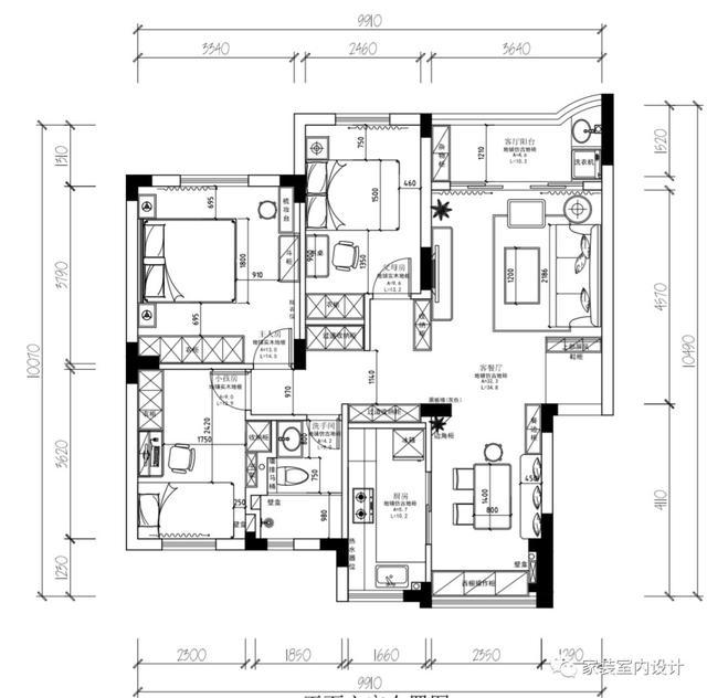 96㎡温馨雅致北欧风三居，收纳型过道，实用美观兼具！