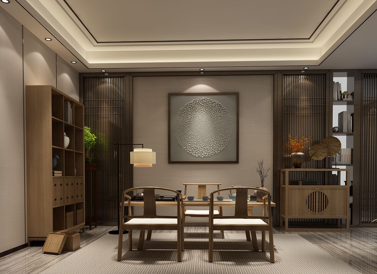  中式茶室设计元素 如何打造素雅简淡的中式茶室 0 小产权房如何补偿