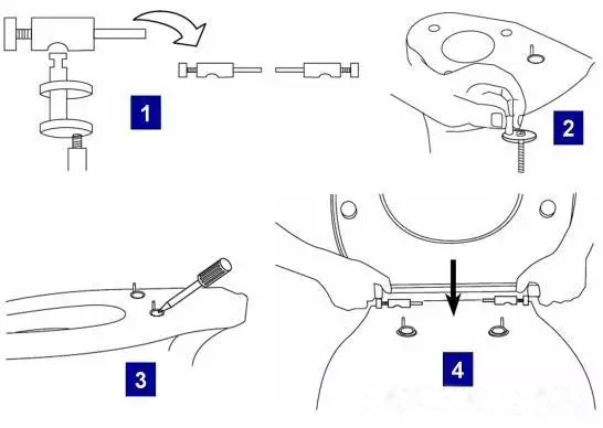马桶盖怎么换