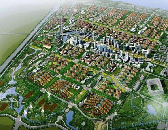 团泊新城西区发展图片