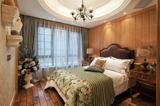 150平欧式风格三居卧室装修效果图