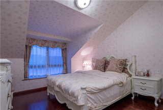 新古典美式风格别墅卧室装修搭配图