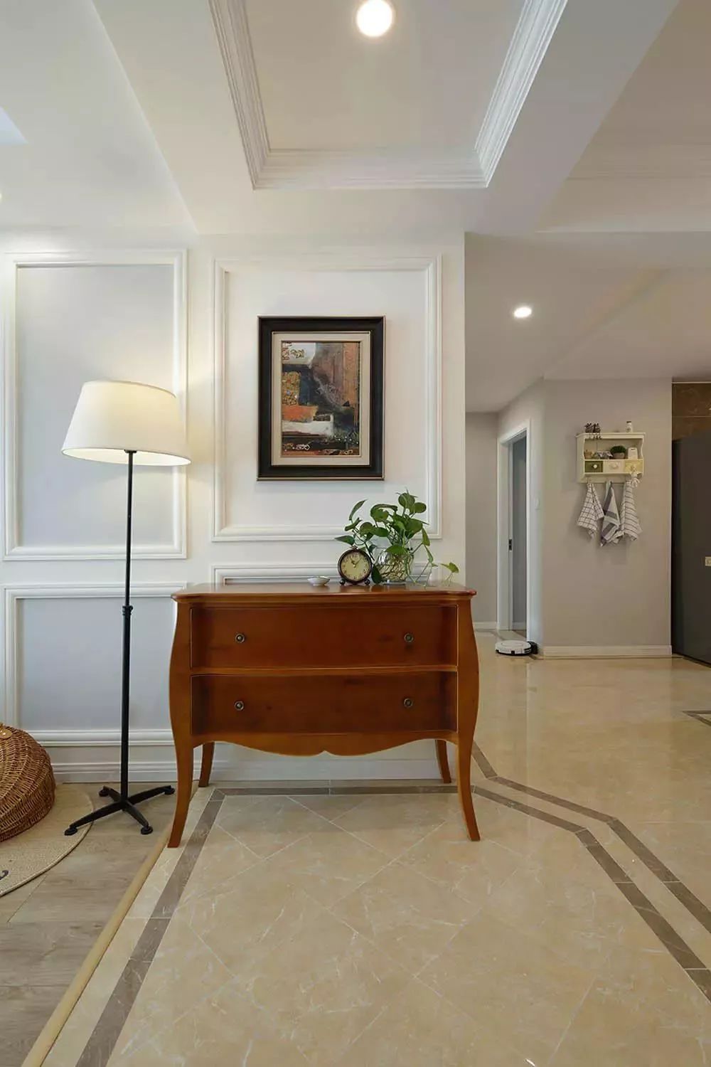 平面布置图今天带给大家的是一个100﹐的房子,房子风格以简约美式为主