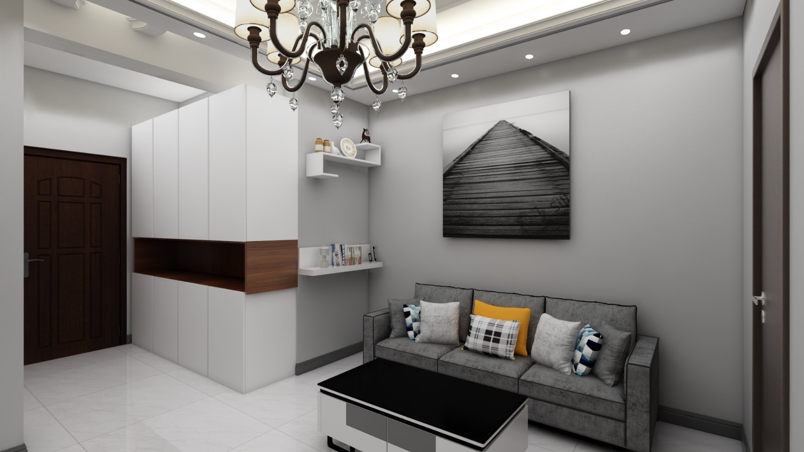 40平米开间变两居