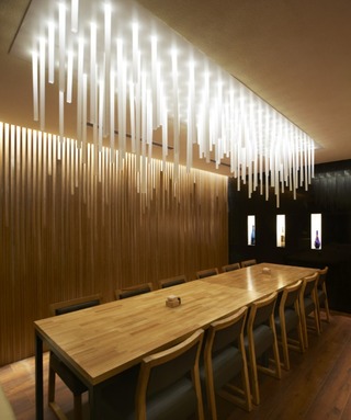 日式风格饭店吊灯设计效果图