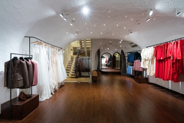 婚纱店设计图_齐家网装修效果图