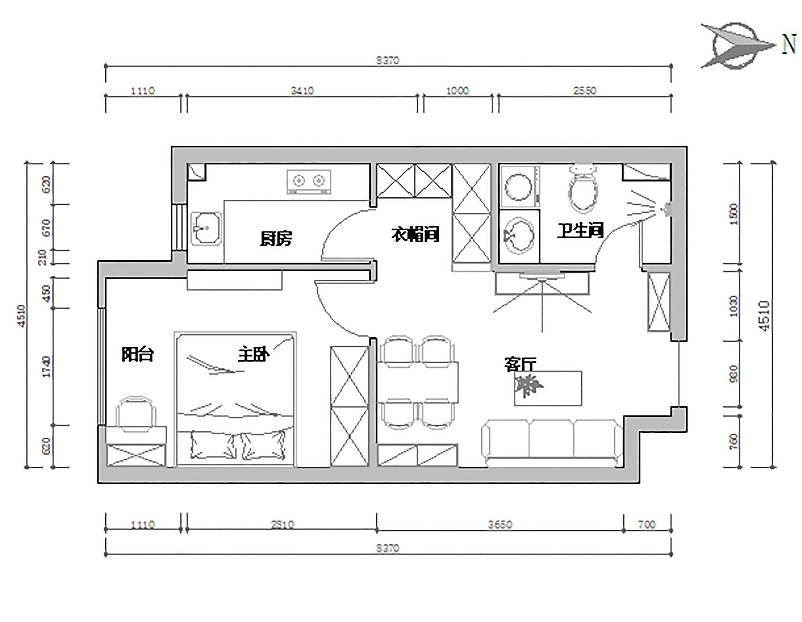 全屋户型图