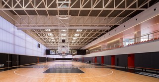 现代篮球馆设计效果图