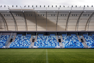 现代大型足球场设计效果图