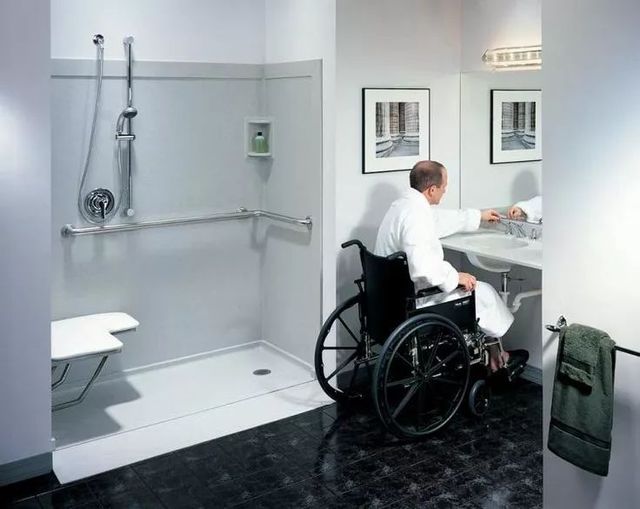 老年人浴室设计效果图图片