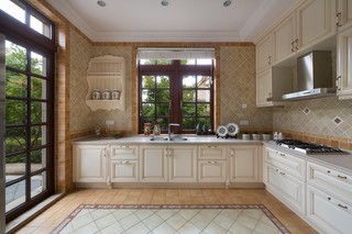 欧式风格别墅厨房装修设计效果图