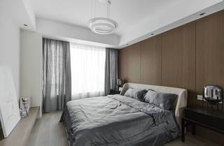 120平现代简约卧室装修设计图