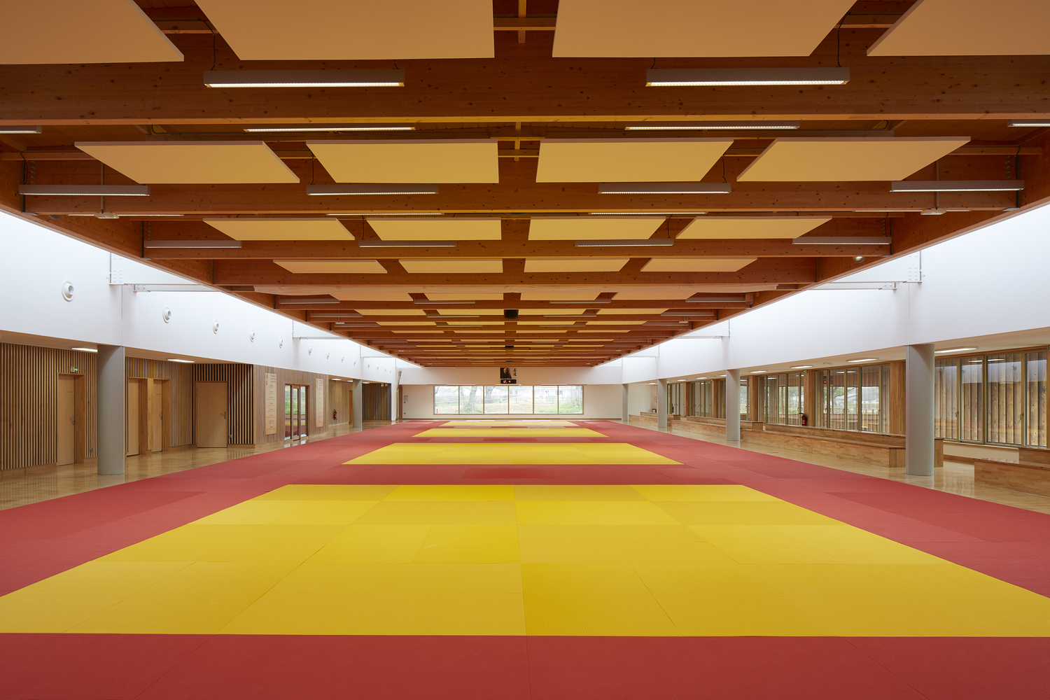 大型武术场馆装修效果图