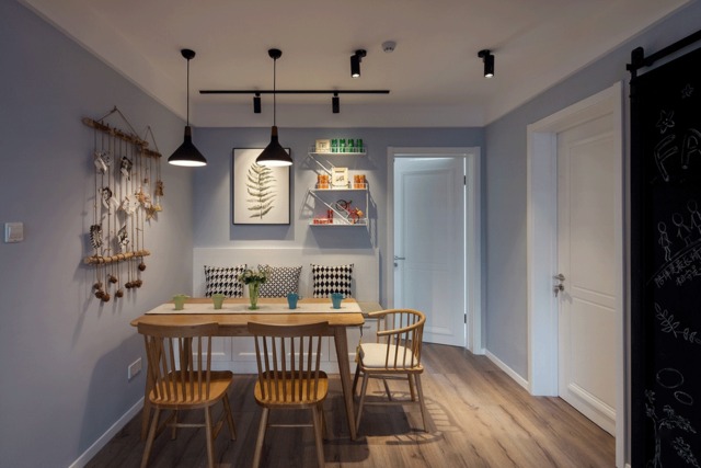 100平米北欧风餐厅装修效果图