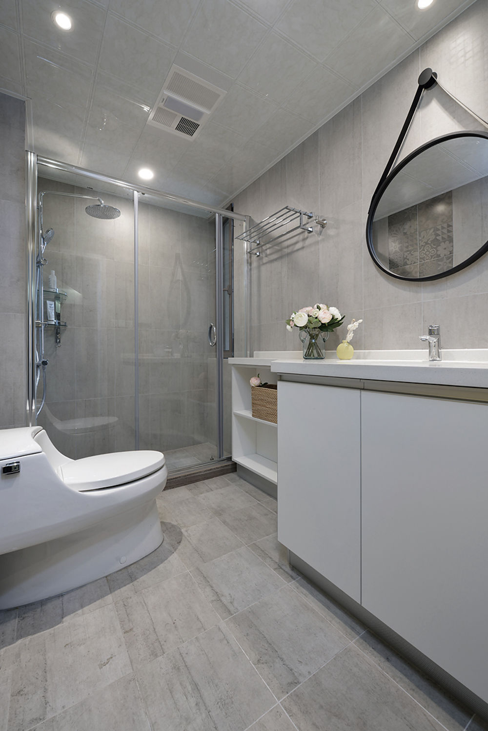 北欧风格两居室卫生间装修效果图