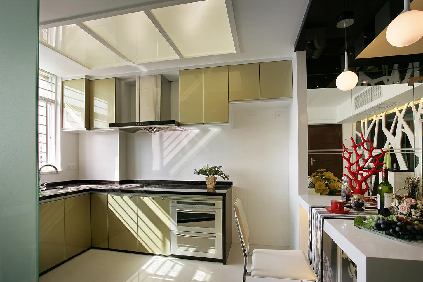 98平现代简约风格厨房装修效果图