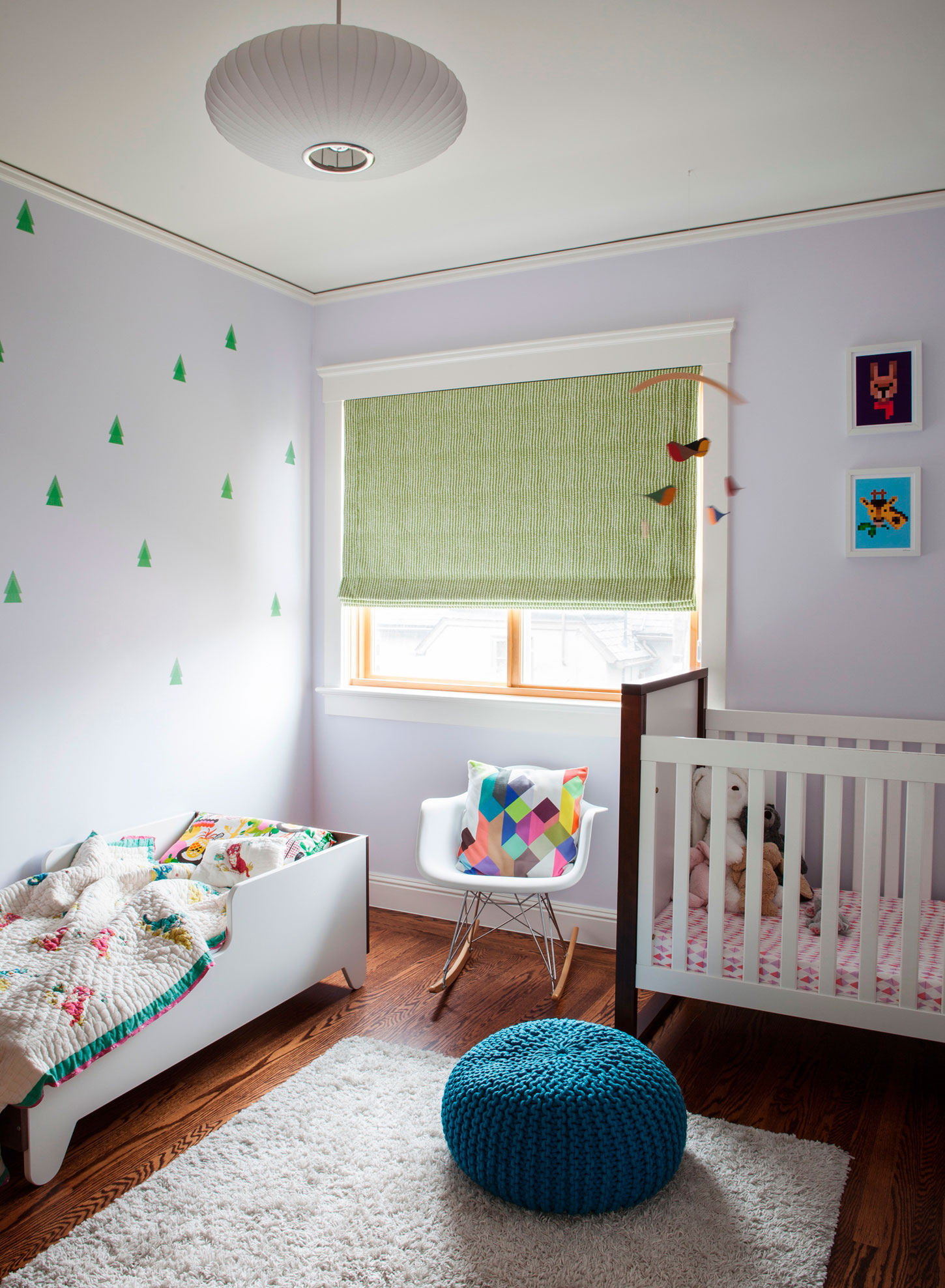 现代二居室公寓儿童房装修效果图