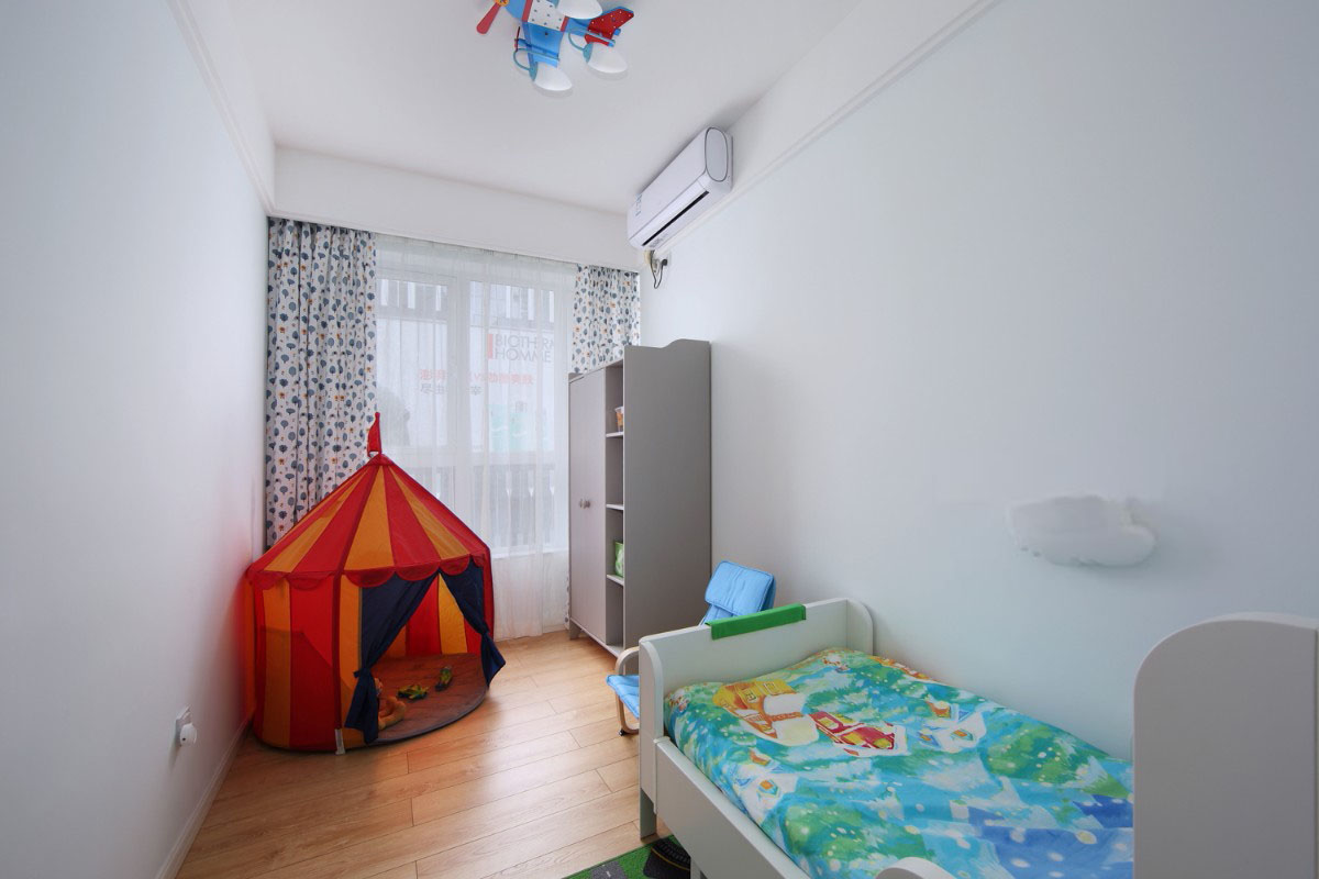 126平米北欧风格儿童房装修效果图