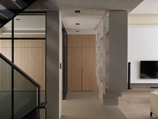 简约现代公寓玄关装修设计效果图