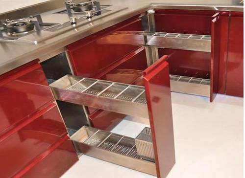 厨柜拉篮安装方法