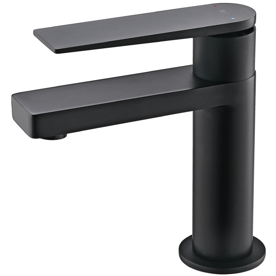 Robinet moderne noir Allure _ Essebagno.png