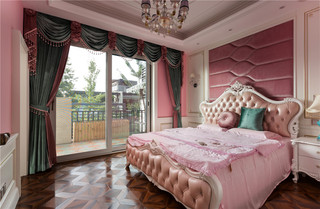 古典欧式别墅卧室装修效果图