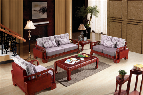 中式1十2十3沙发摆放图片