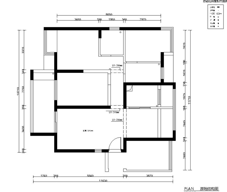 0709正盛太古港3栋1单元3601室施工图（11月27日审）-Model.jpg