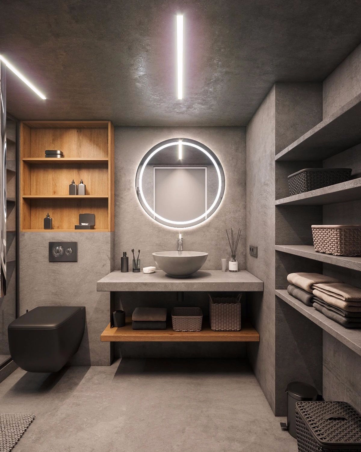 裸装空间可以很温馨