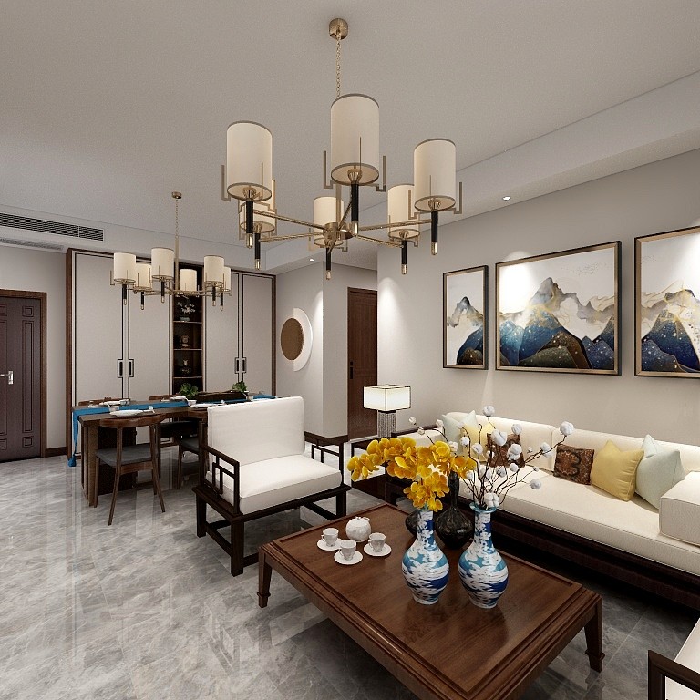 君悦府124m05新中式风