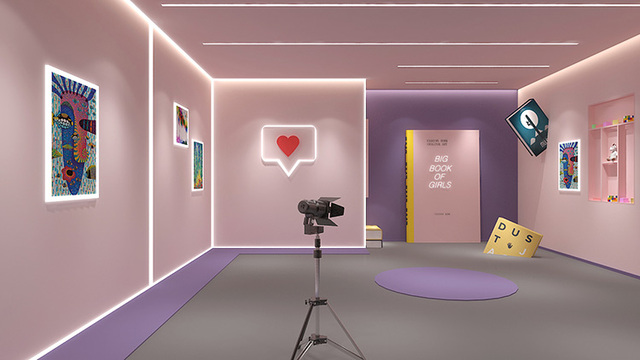 合肥直播间装修要点,好马配好鞍,要想人气高,直播间设计少不了