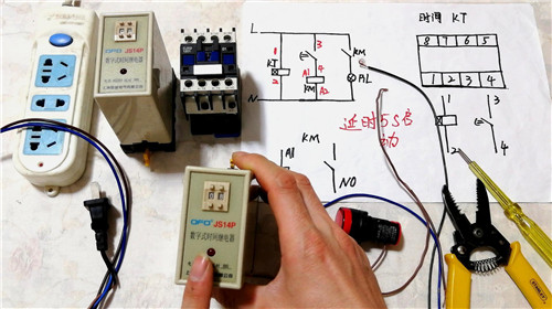 房屋生活常识：时间继电器怎么接线方法