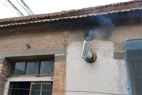 烟筒三通横着还是竖着